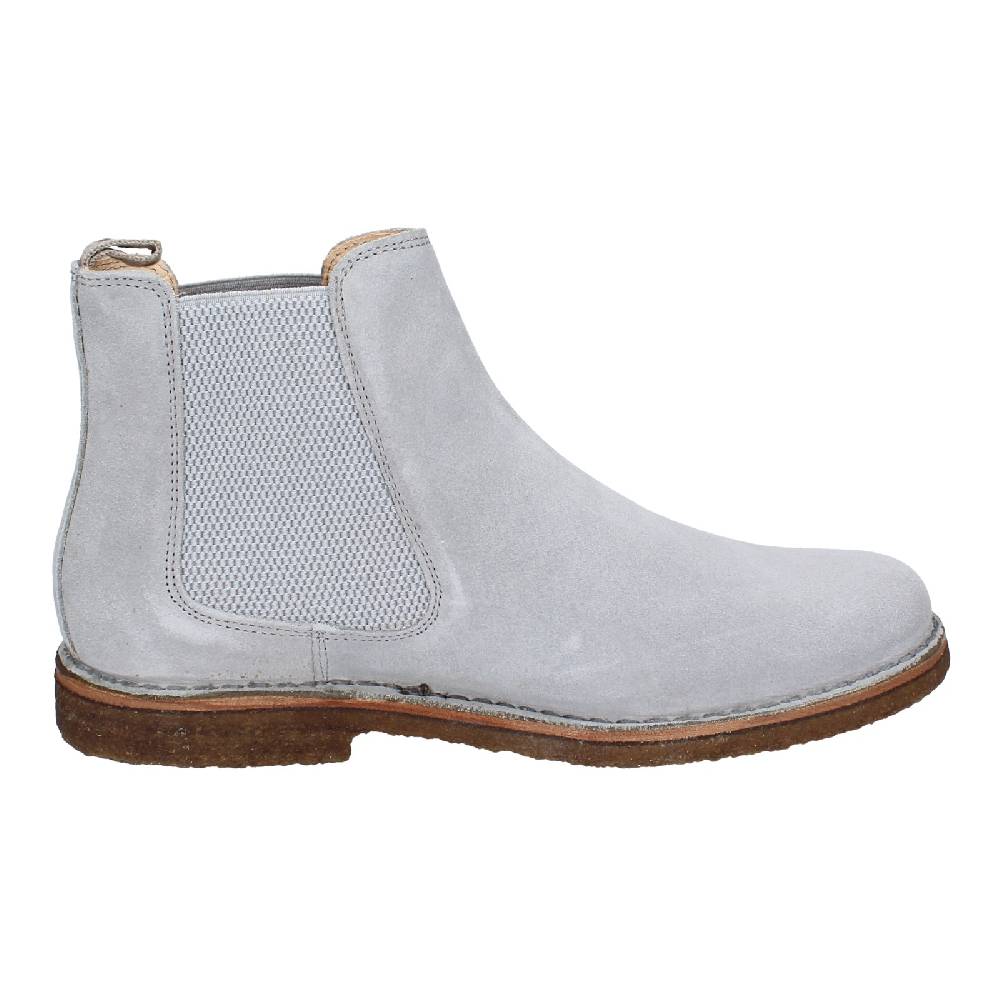 scarpe uomo ASTORFLEX stivaletti grigio camoscio EY732 Moda