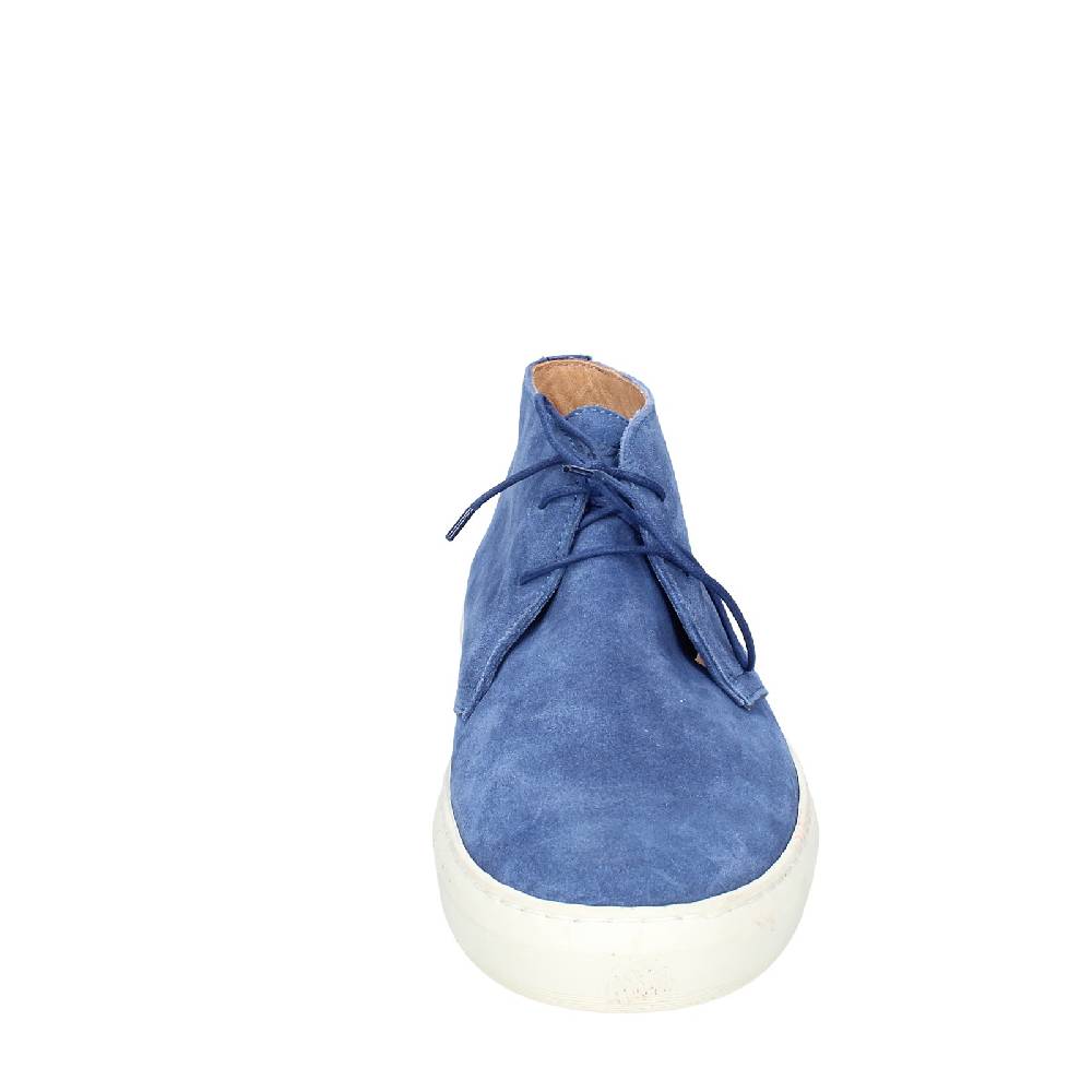 scarpe uomo ASTORFLEX stivaletti blu camoscio EY738 Offerta natalizia