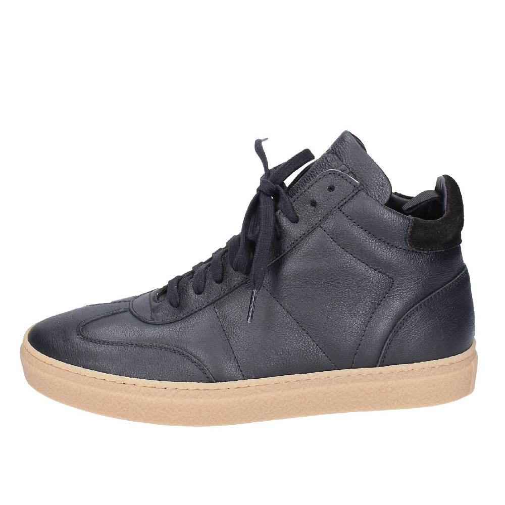 scarpe uomo STOKTON stivaletti nero pelle EY853 2025