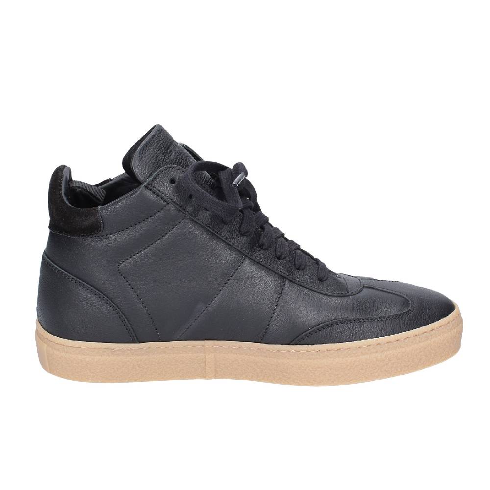 scarpe uomo STOKTON stivaletti nero pelle EY853 2025
