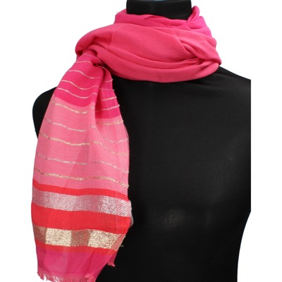 pareo donna NALI' rosa cotone AF454 Sottocosto