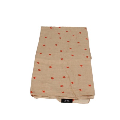 pareo donna NALI' beige cotone arancione AF422 Novità