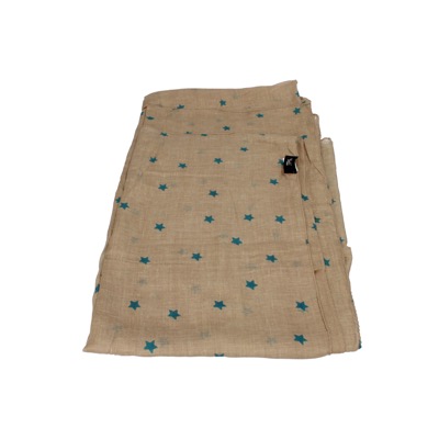 pareo donna NALI' beige cotone verde AF423 Presa