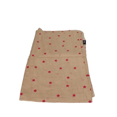 pareo donna NALI' beige cotone rosa AF424 Sconto