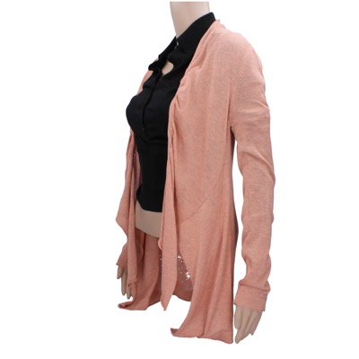 cardigan donna TAVIANI 42 rosa viscosa AN699 Economico