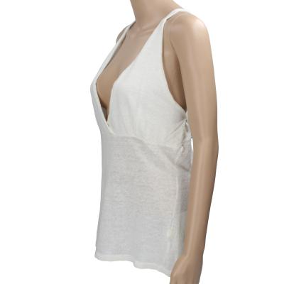 top donna STUDIO-J bianco panna lino AK317 Online
