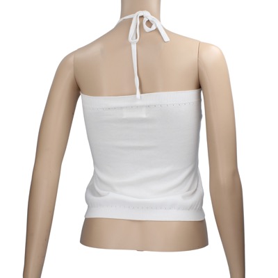 top donna DLINDOLLS S bianco cotone AK305 Offerte