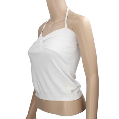 top donna DLINDOLLS M bianco cotone AK316 Hotsell