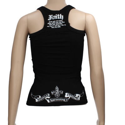 canotta donna FAITH CONNEXION tg. S nero viscosa AR290 Promozione temporanea