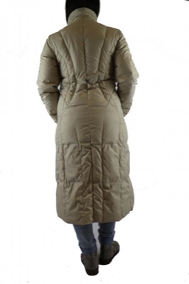 giubbotto donna CIPRES 44 beige poliestere AK227 Negozio
