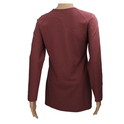 maglia donna GENTRY PORTOFINO viola cotone AM492 Moda