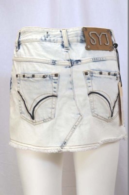 gonna donna SWEET YEARS 28 bianco cotone AR693 In Linea
