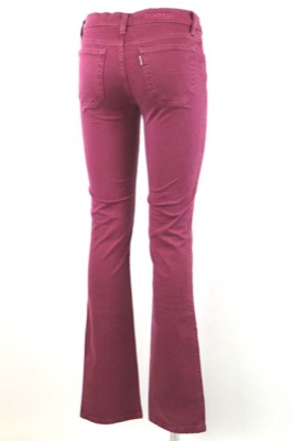 pantaloni donna JECKERSON 25 rosa fucsia cotone AM198 Pezzi Unici