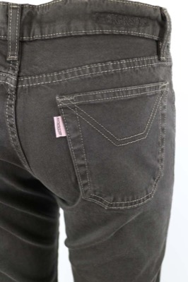 pantaloni donna JECKERSON 26 marrone cotone AM200 Duty-free