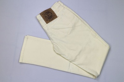 pantaloni donna FRANKIE MORELLO 29 beige cotone AN150 Convenienza