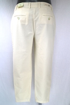 pantaloni donna JECKERSON 30 bianco crema cotone AS276 Novità