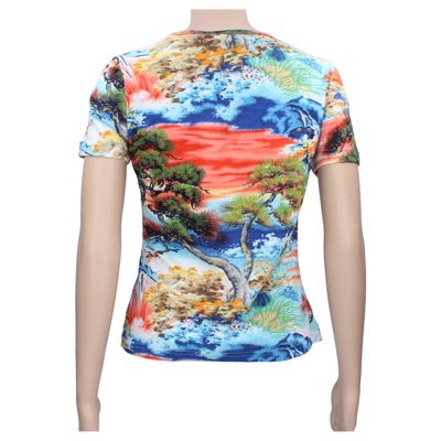 maglia donna AMERICAN ANGEL tg. S multicolor cotone AR285 Saldi