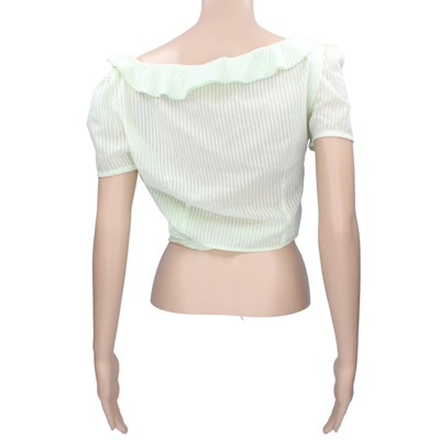 maglia donna ROCCOBAROCCO 42 verde poliestere cotone AP37 Offerte