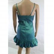 vestito donna CASTADIVA verde poliestere AM435 Saldi Di Fabbrica