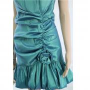 vestito donna CASTADIVA verde poliestere AM435 Saldi Di Fabbrica