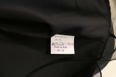 vestito donna ALTHEA 43 nero poliestere AM334 Negozio
