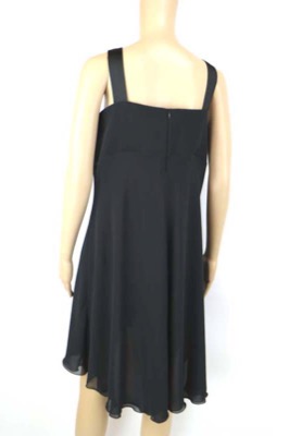 vestito donna ALTHEA 55 nero viscosa AM554 In Saldo