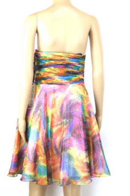 vestito donna ANTONIO NOTARO 50 multicolore poliestere AM437 Moda