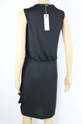 vestito donna BIANCOGHIACCIO S nero poliestere AM210 2025