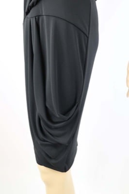 vestito donna BIANCOGHIACCIO S nero poliestere AM210 2025