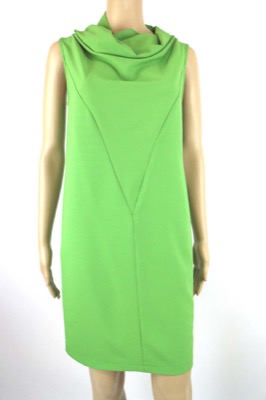 vestito donna BIANCOGHIACCIO 42 verde poliestere AM102 Promozione