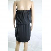 vestito donna BIANCOGHIACCIO nero poliestere AM449 Acquista Ora