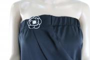 vestito donna BIANCOGHIACCIO nero poliestere AM449 Acquista Ora