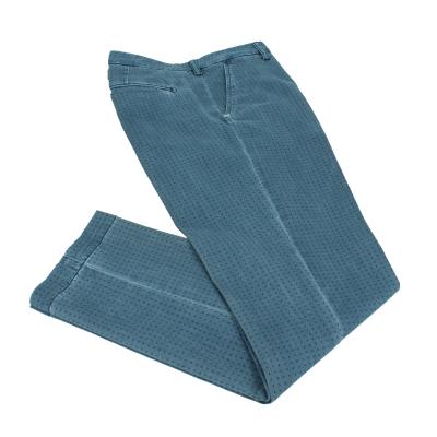 pantaloni uomo ENTRE AMIS 52 blu tessuto T. AMERICA CZ23 Promozione Limitata