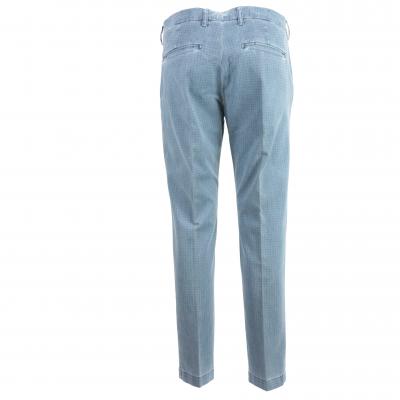pantaloni uomo ENTRE AMIS 52 blu tessuto T. AMERICA CZ23 Promozione Limitata