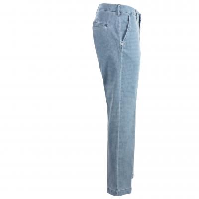 pantaloni uomo ENTRE AMIS 52 blu tessuto T. AMERICA CZ23 Promozione Limitata