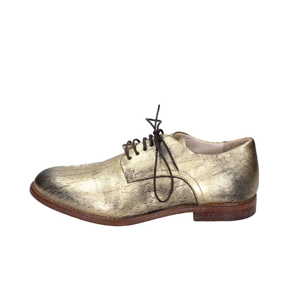 scarpe donna MOMA classiche oro pelle EZ899 Convenienza