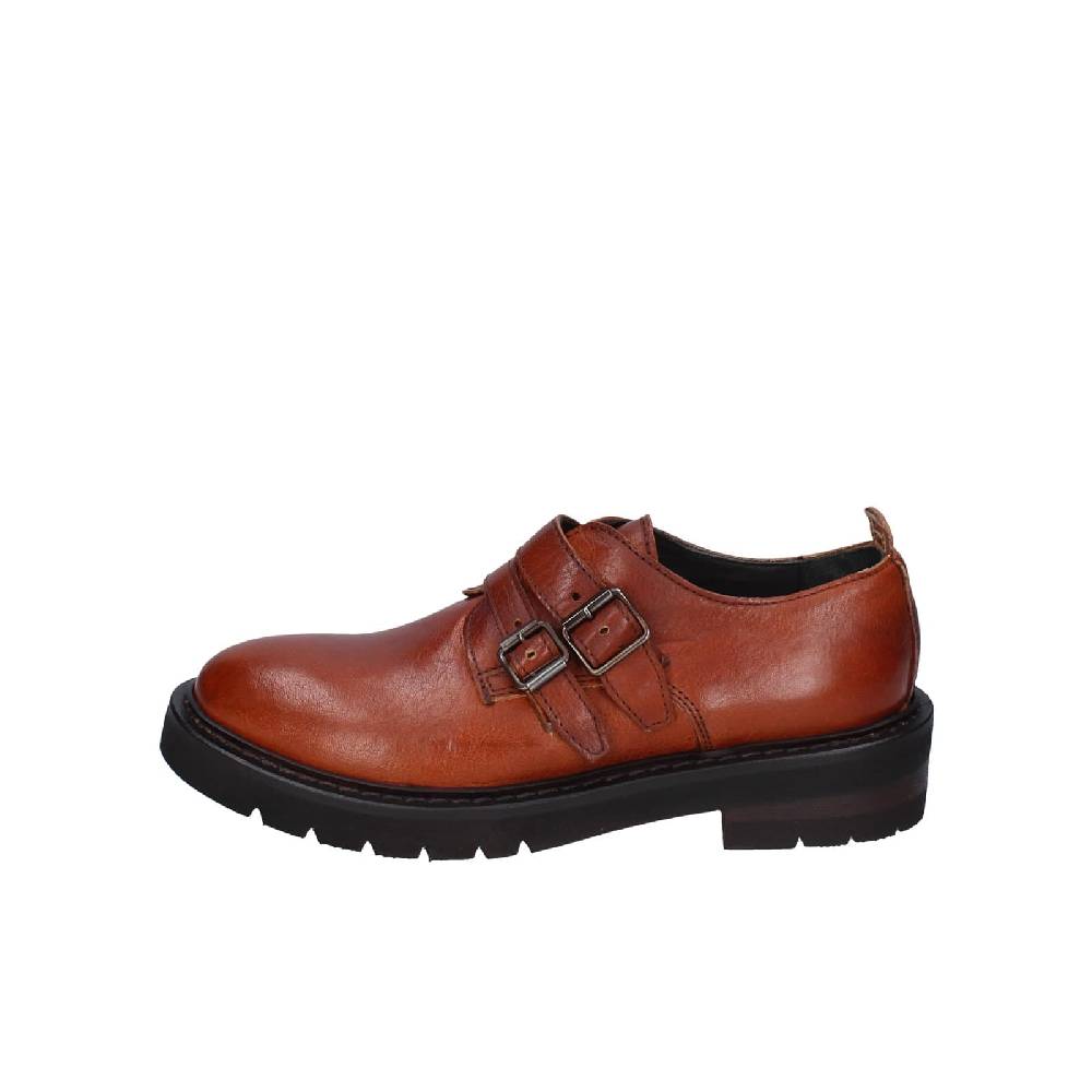 scarpe donna MOMA classiche marrone pelle 84301F-VAR EY441 Presa