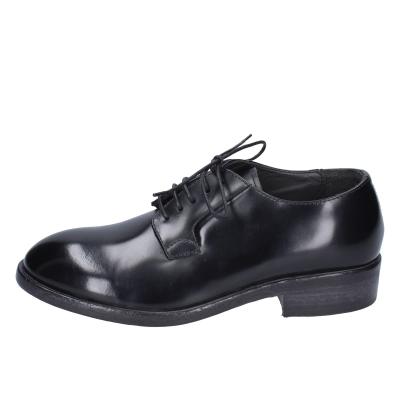 scarpe donna MOMA classiche nero pelle lucida 1AW363 VINTAGE BD804 In Vendita