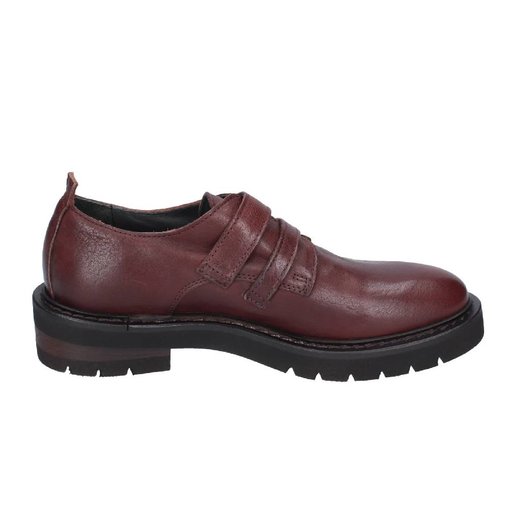 scarpe donna MOMA classiche marrone pelle 84301F EY544 Saldi