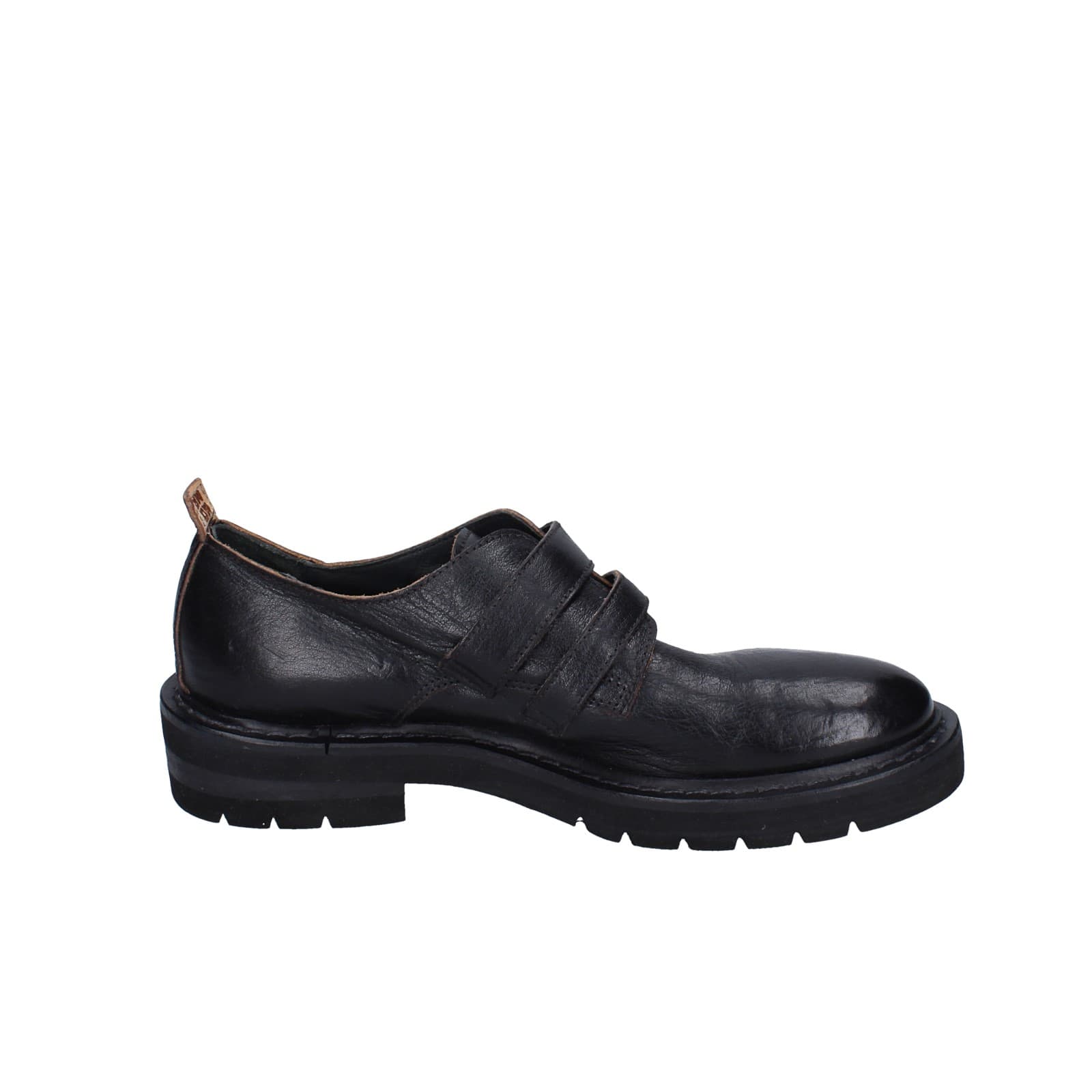 scarpe donna MOMA classiche nero pelle 84301F-VAR EY476 Offerta Anniversario