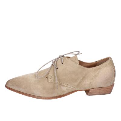 scarpe donna MOMA classiche beige camoscio BH329 Vendita Calda