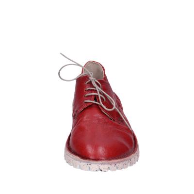 scarpe donna MOMA classiche rosso pelle BH273 Saldi Di Fabbrica