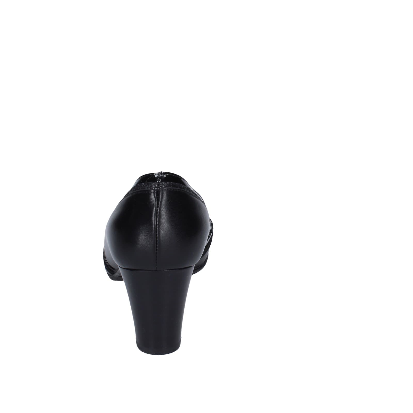 scarpe donna CONFORT decollete nero pelle vernice EZ332 Fino Al -60%