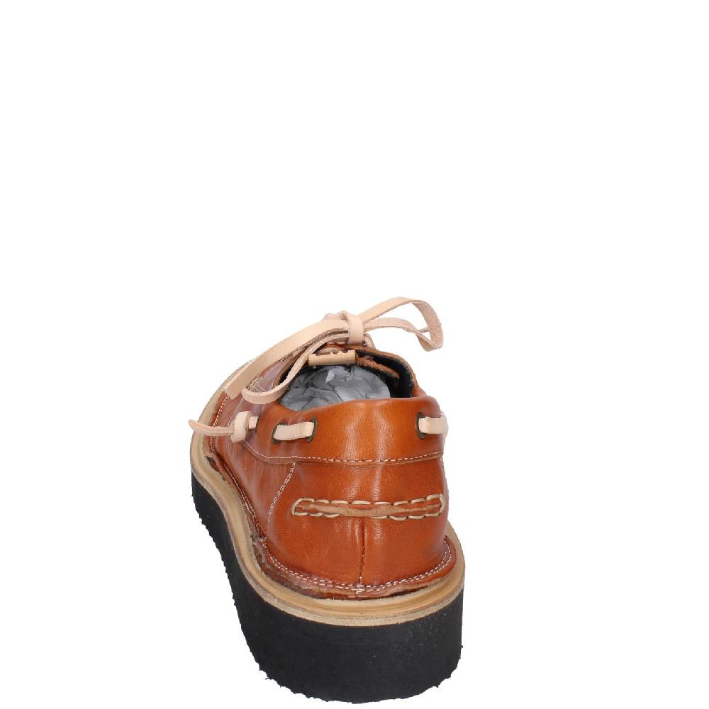 scarpe donna MOMA mocassini marrone pelle 80302A EY597 Shopping Online