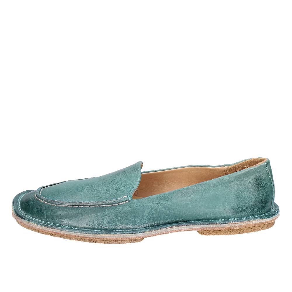 scarpe donna MOMA mocassini verde pelle 1ES473 EY625 Fino al 65% di sconto