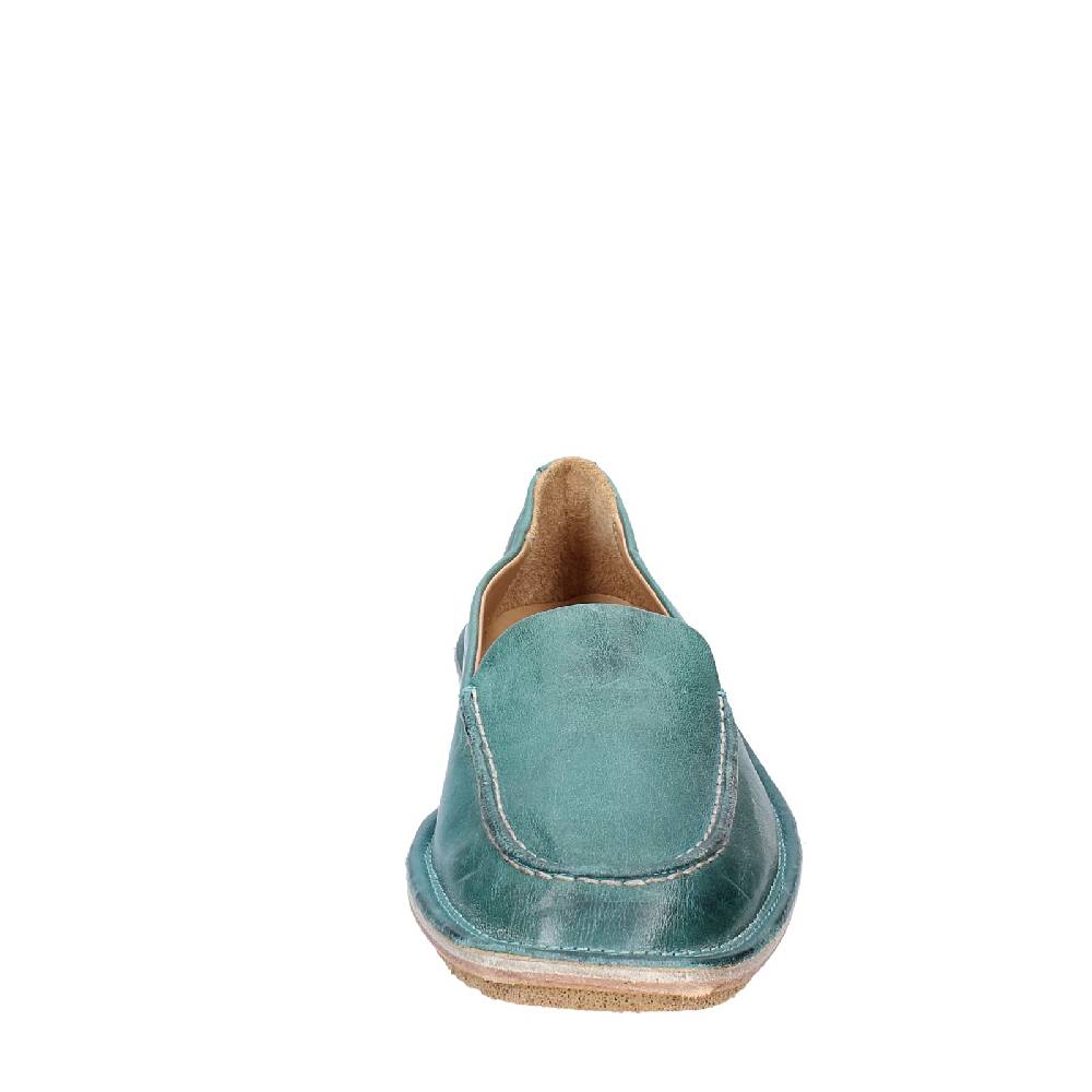 scarpe donna MOMA mocassini verde pelle 1ES473 EY625 Fino al 65% di sconto