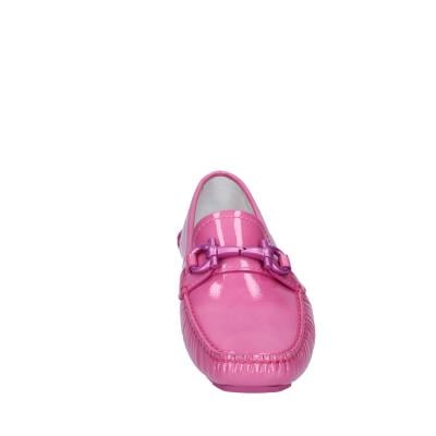 scarpe donna SALVATORE FERRAGAMO mocassini rosa vernice PARIGI BG23 Offerta