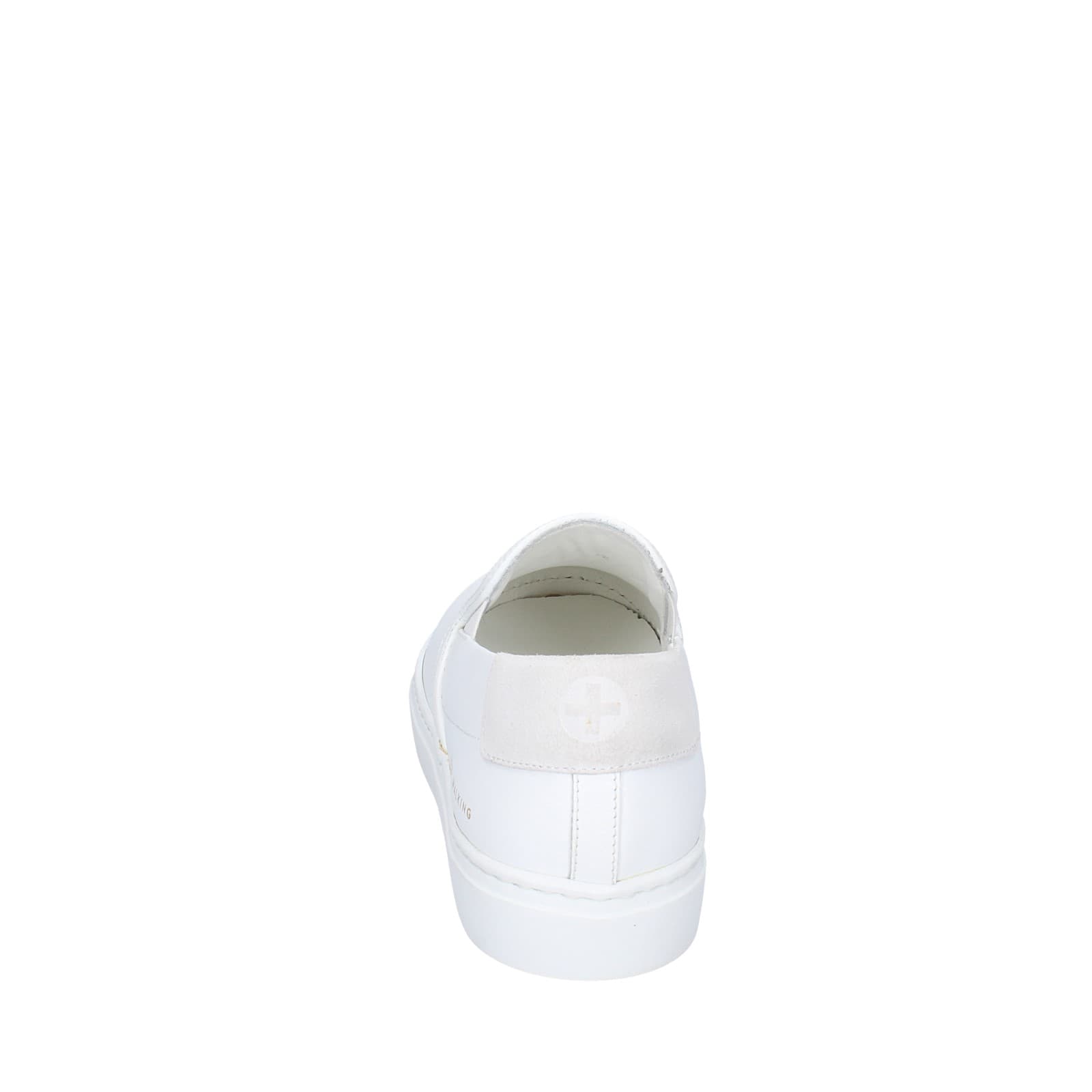 scarpe donna ME+EM mocassini bianco pelle EY198 Offerte