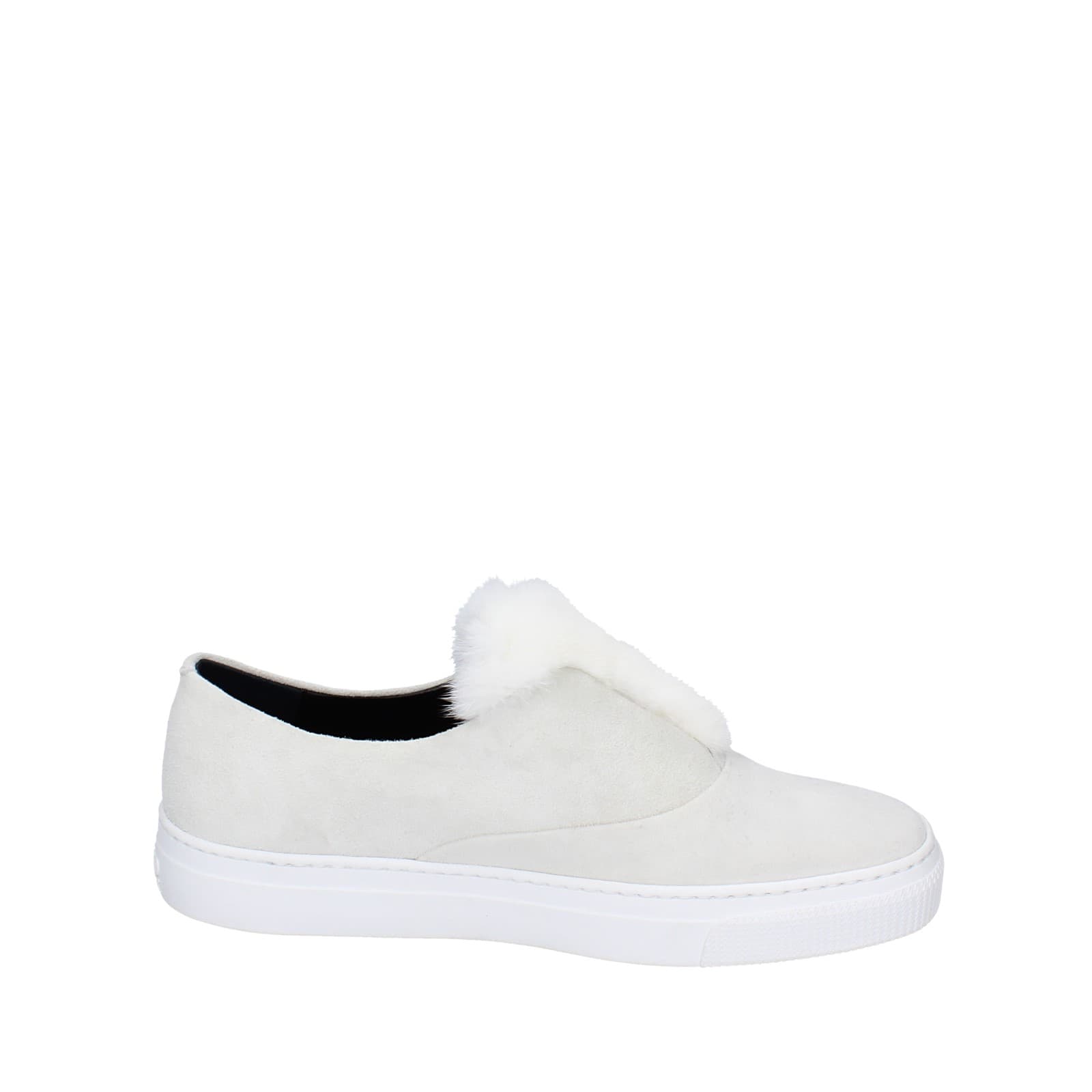 scarpe donna ZCD MONTREAL mocassini bianco camoscio pelliccia HAMILTON EY214 Hotsell
