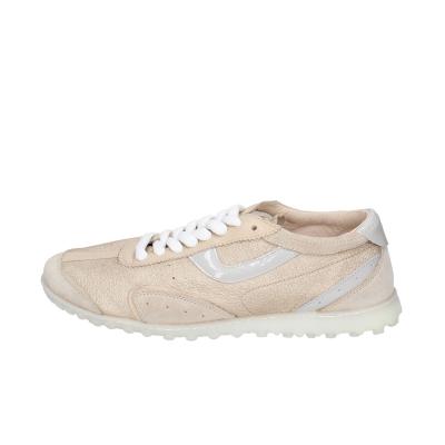 scarpe donna MOMA sneakers oro pelle beige camoscio PER00A-PERB BC855 Negozio